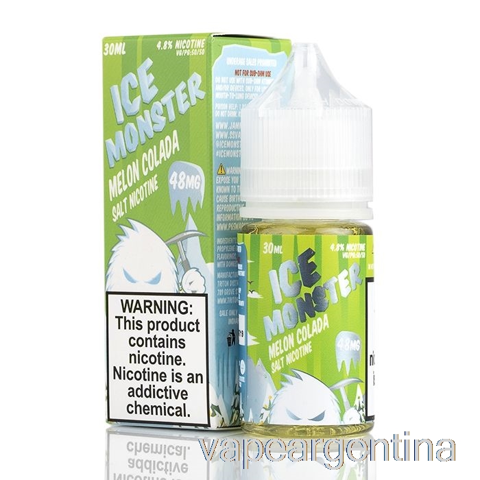 Ice Melon Colada - Sales Ice Monster - 30ml 24mg Vape Descartable